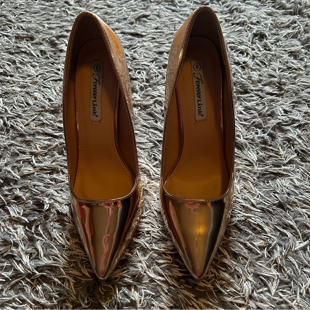 Rose Gold Stilettos